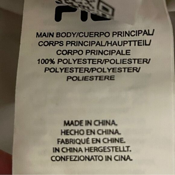 Fila Anorak Metallic Women’s Windbreaker Jacket Gold With Black Letters Size XL - Picture 13 of 14